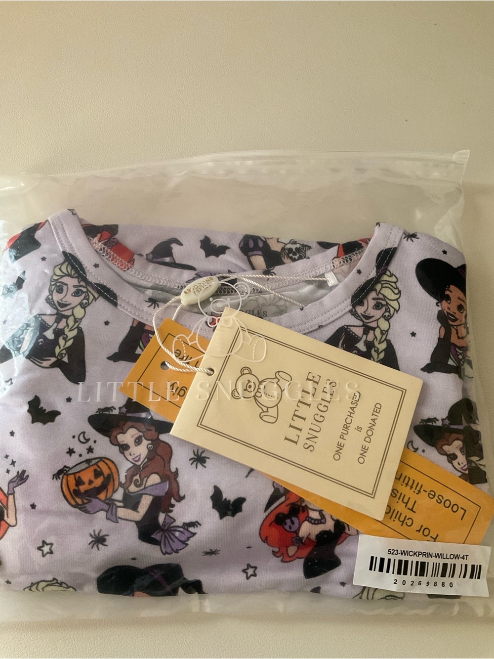 Little Snuggles Halloween Princess Witch Pajamas